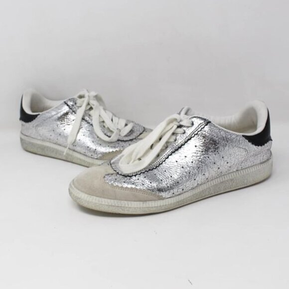 Isabel Marrant #50898 Bryce Metallic Sneakers | Size 38 - Picture 1 of 8